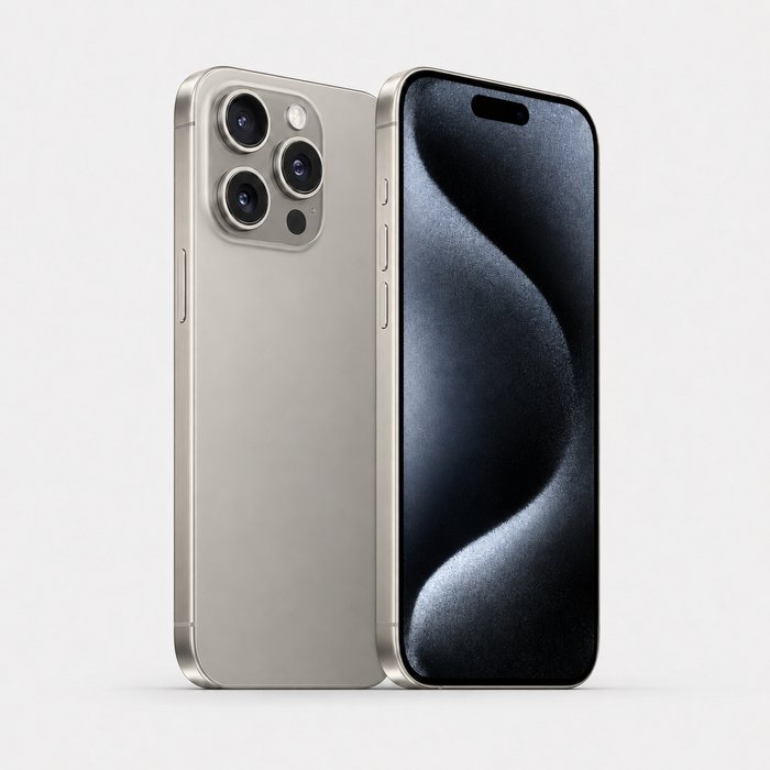 iPhone 15 Pro 128GB - Natural Titanium